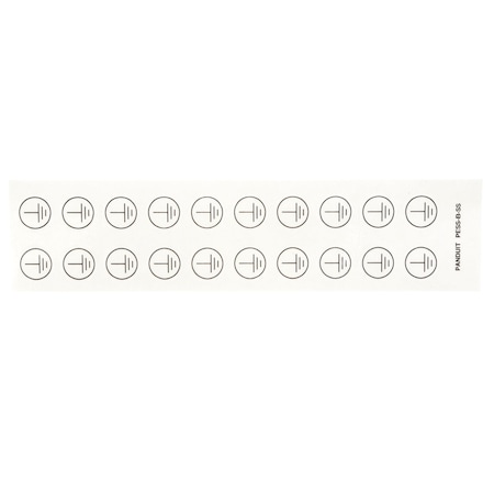 Panduit Card Label, Polyester, Safety Function s PESS-B-SS